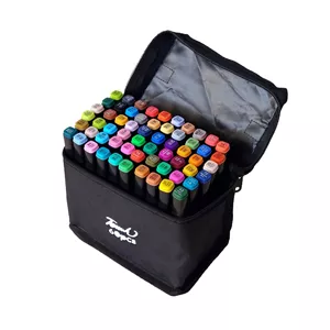 ماژیک راندو تاچ پارکر مدل دوسر بسته 60 عددی بهمراه استند