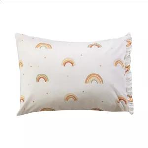 رو بالشی ال سی دابلیو هوم مدل پلیسه دار رنگین کمانی بسته ۲ عددی