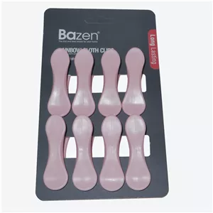 گیره لباس بازن مدل g001 بسته 8 عددی