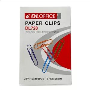 گیره کاغذ دی ال مدل DL728 بسته 1000 عددی