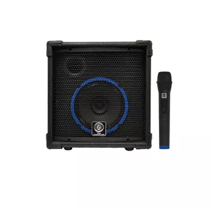 اكو همراه زیکو مدل 8 اينچ بهمراه میکروفن بي سيم UHF پلاستيكي ZICO 18200- PBUR\t