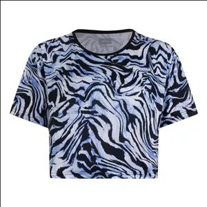 کراپ تی شرت ورزشی زنانه مدل G56