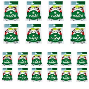 فیلتر چای ارکیده مدل کیسه ای 20 بسته 60 عددی به همراه قاشق چای