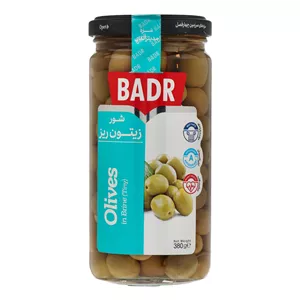 زیتون شور هسته دار بدر - 380 گرم