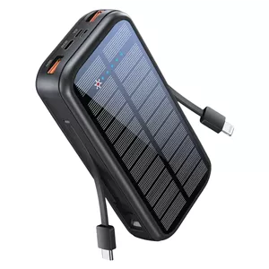 پاوربانک خورشیدی گرین لاین مدل PD20W SOLAR2 ظرفیت 16000 میلی آمپر ساعت