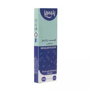 چسب زخم پنبه ریز مدل معمولی بسته ۱۰ عددی