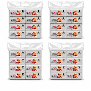 دستمال کاغذی 200 برگ دولایه بیوتی سکرت مدل B12800 چهار بسته 8 عددی