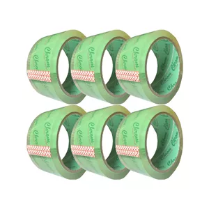 چسب پهن کروم مدل green35-super90 عرض 5 سانتی متر بسته 6 عددی