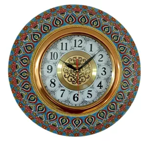 ساعت دیواری میناکاری کد 03 