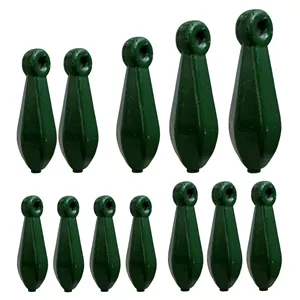 سرب ماهیگیری مدل استتار اشکی سایز 100-10 گرم بسته 12عددی