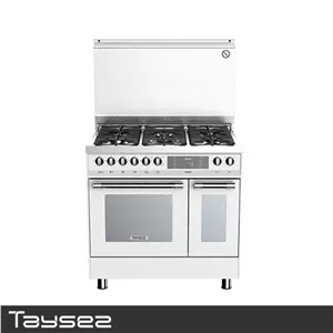 اجاق گاز مبله 5 شعله تایسز مدل CZ-5622 دو فر