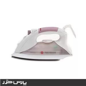 اتو بخار پارس خزر مدل SI-S-501 سفید صورتی