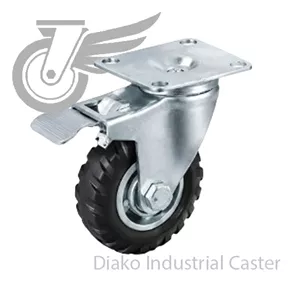 چرخ دایکاست ترمزدار (جفتی)