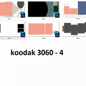 20 برگ فایل psd لایه باز طراحی فتوبوک و ژورنال کودک در 2 سایز