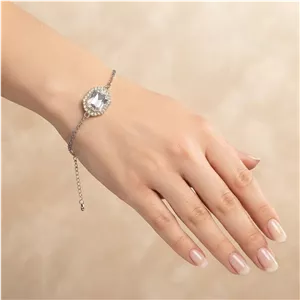 دستبند مدل جواهر رنگ ثابت