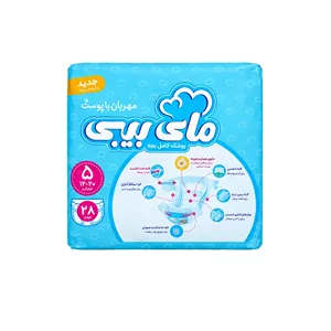 پوشک مای بیبی سایز 5 دوبل 28 عددی
