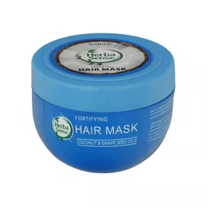 ماسک مو کراتینه هرباسنس روغن نارگیل موهای کم پشت و دارای ریزش آردن حجم 250 میل اورجینال