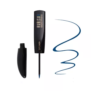 خط چشم مایع دیپ لاینر نمدی روبی سان carbon blue اورجینال
