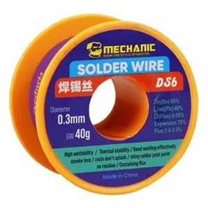 سیم لحیم قرقره ای Mechanic DS6 40g