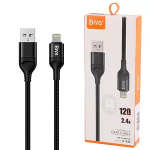 کابل لایتنینگ 2.4 آمپر بیوا C-03L طول 1.2 متر