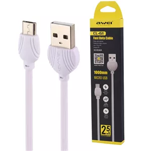 کابل میکرو یو اس بی فست شارژ 2.5 آمپر اوی CL-61 طول 1 متر