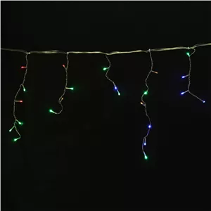 ریسه پرده ای طرح خوشه ای رنگی طول 4٫27 متر