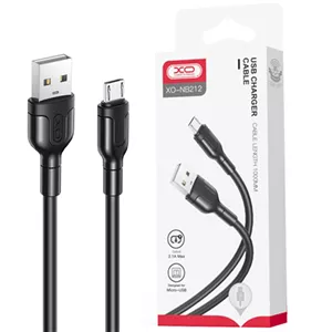کابل میکرو یو اس بی فست شارژ 2.4 آمپر ایکس او XO-NB212M طول 1 متر