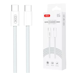 کابل دو سر تایپ سی فست شارژ 60 وات ایکس او XO-NB-Q260B طول 1.5 متر