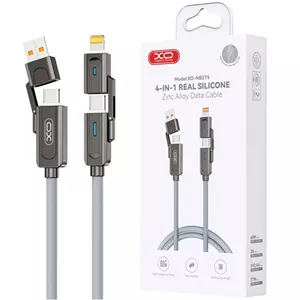 کابل شارژ چندکاره فست شارژ 60 وات ایکس او XO-NB275 طول 1 متر