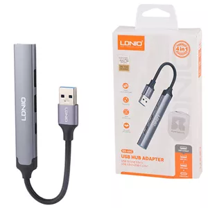 هاب 4 پورت USB 3.0 الدینیو DS-44C
