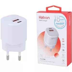 شارژر دیواری 30 وات هترون HWC262GM QC3.0 PD 3A
