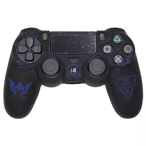 روکش دسته بازی PS4 طرح Tom Clancy مشکی آبی کد 2