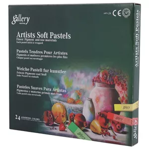 پاستل گچی 24 رنگ گالری Gallery MPV-24