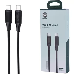 کابل دو سر تایپ سی فست شارژ 60 وات گرین لاین GNPVC60CTCBK طول 1 متر