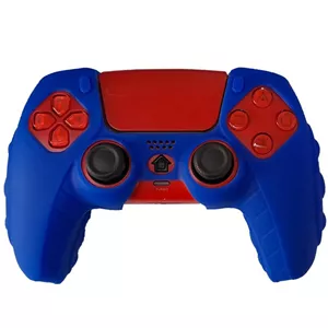 روکش دسته بازی PS5 استوپ دار زمینه آبی کاربنی کد 2