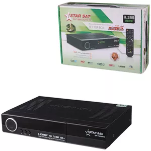 گیرنده دیجیتال استارست StarSat SR-T88000HD T2کابل HDMI