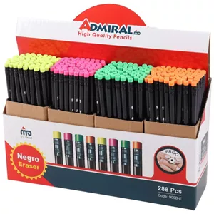 مداد مشکی آدمیرال Admiral 909B-E بسته 288 عددی