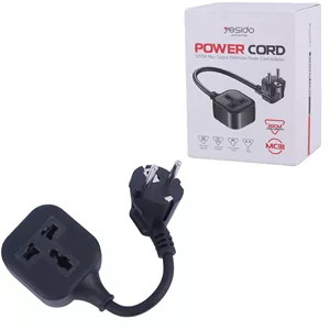 تبدیل برق 3 به 2 یسیدو MC31 با کابل 0.2 متری