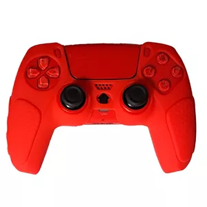 روکش دسته بازی PS5 استوپ دار زمینه قرمز کد 3