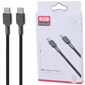 کابل دو سر تایپ سی فست شارژ 60 وات ایکس او XO-NB-Q183B طول 1 متر