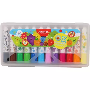 ژل کرایون 12 رنگ آریا 9021 Aria