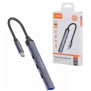 هاب 4 پورت Type-C الدینیو DS-74C