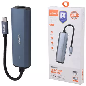 هاب 4 پورت Type-C الدینیو DS-114C