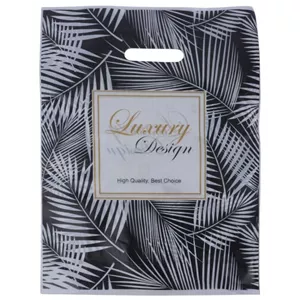 نایلون دسته دار دسته تقویتی طرح Luxury Design سایز 30*40 سانتی متر بسته 1 کیلویی