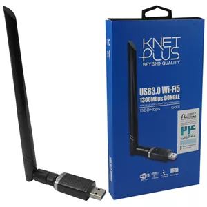 کارت شبکه بی سیم آنتن دار Knet plus KP-W1306 1300Mbps