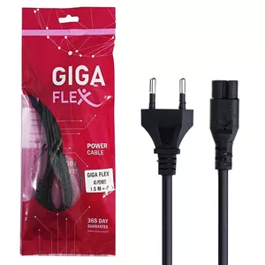 کابل برق دوپین Giga Flex 2Pin 1.5m بسته 40 عددی