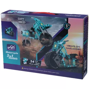 لگو موتور 54 تکه کلیکس Dirt Bike 52521 کد 601525