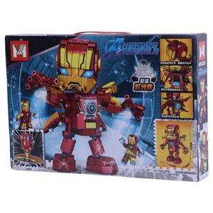 لگو آیرون من 451 تکه Heroes Assemble MG850 کد 101716