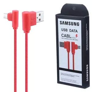 کابل میکرو یو اس بی فست شارژ سامسونگ Highcopy دو سر L طول 1 متر