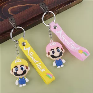 جاکلیدی سیلیکونی طرح ماریو Super Marioبند آویز